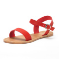 China Supplier Personality Fashion Summer Strap Flat Sandals for Women and Ladies